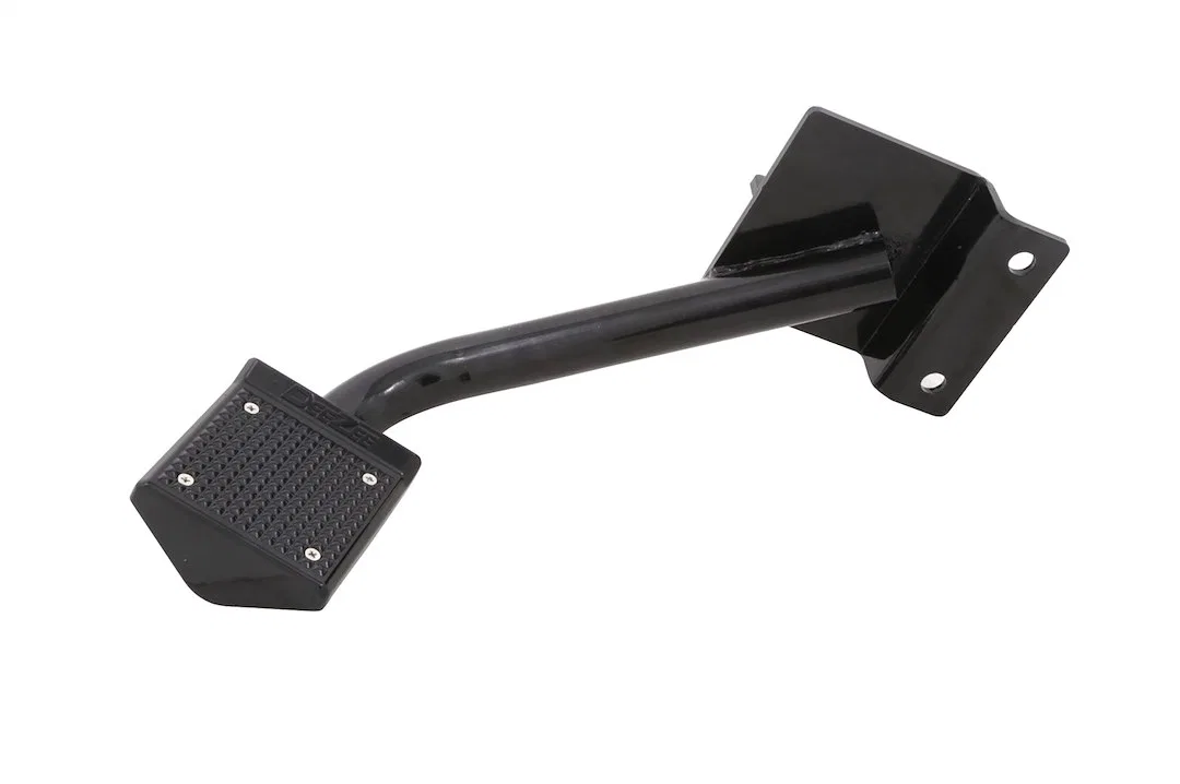 DZ6203S – DEE ZEE Truck Step, Driver Side Bed Frame Mounted Single Flat Step Not Retractable Powder Coated Black Cast...